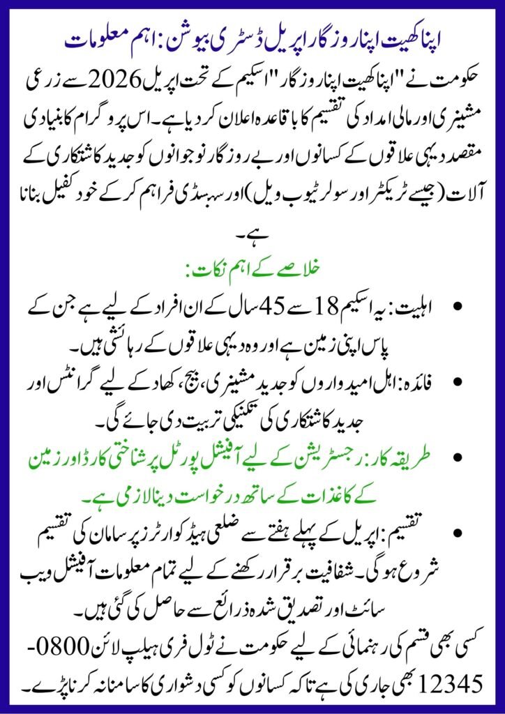 Apna Khait Apna Rozgar